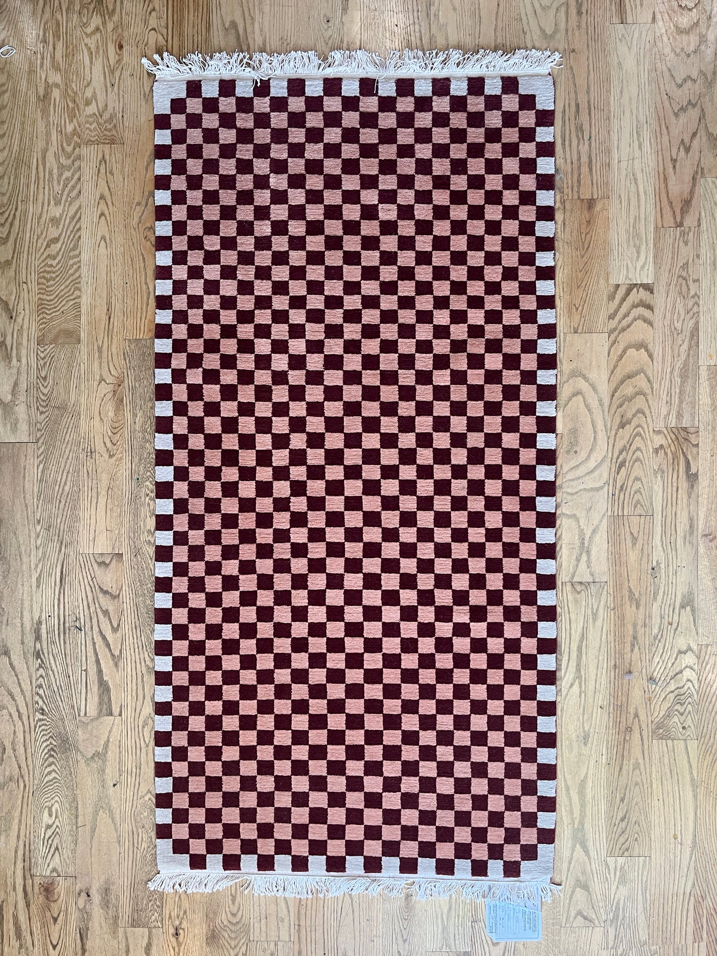 Tibetan Checkerboard Rug