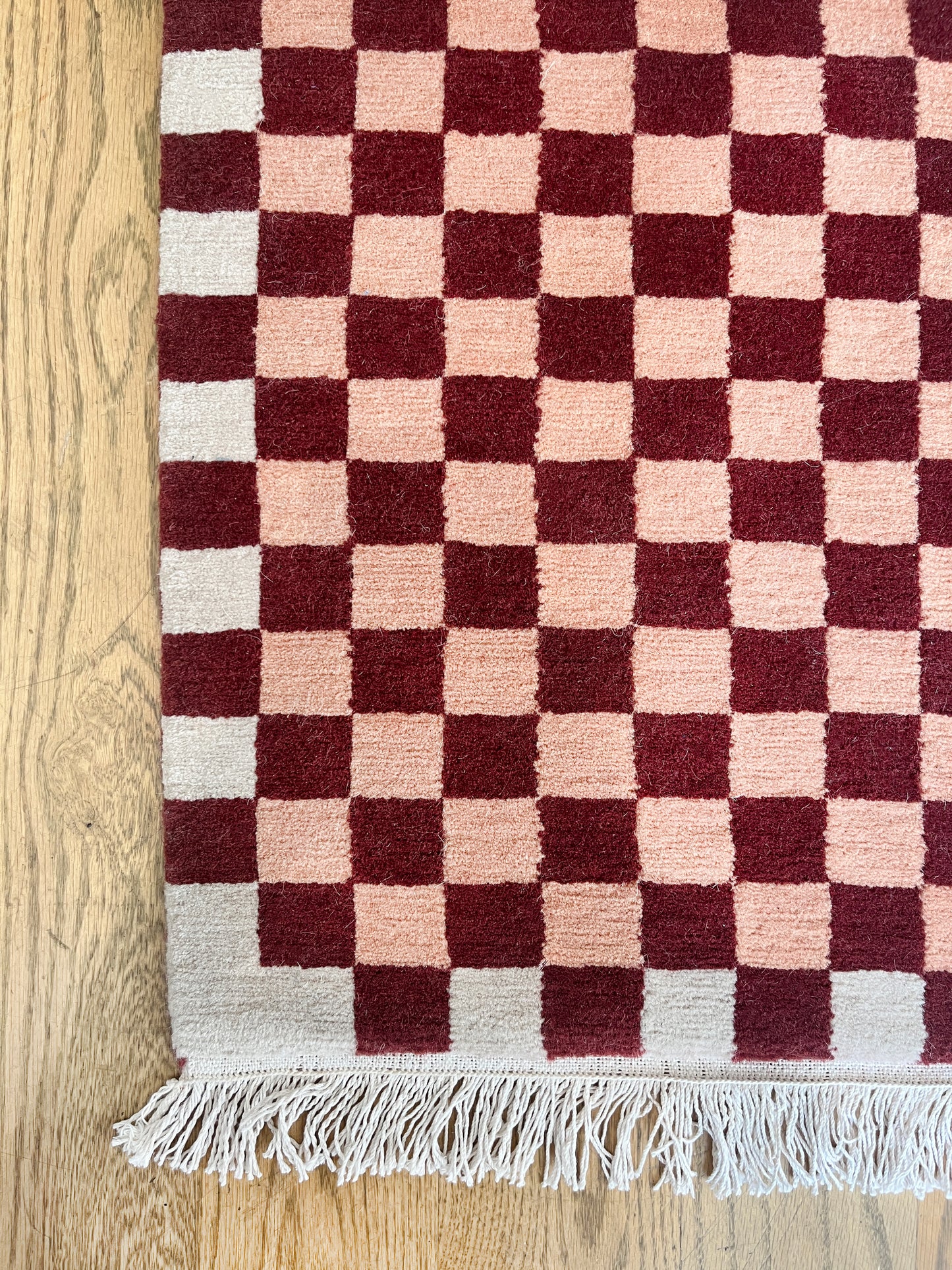 Tibetan Checkerboard Rug