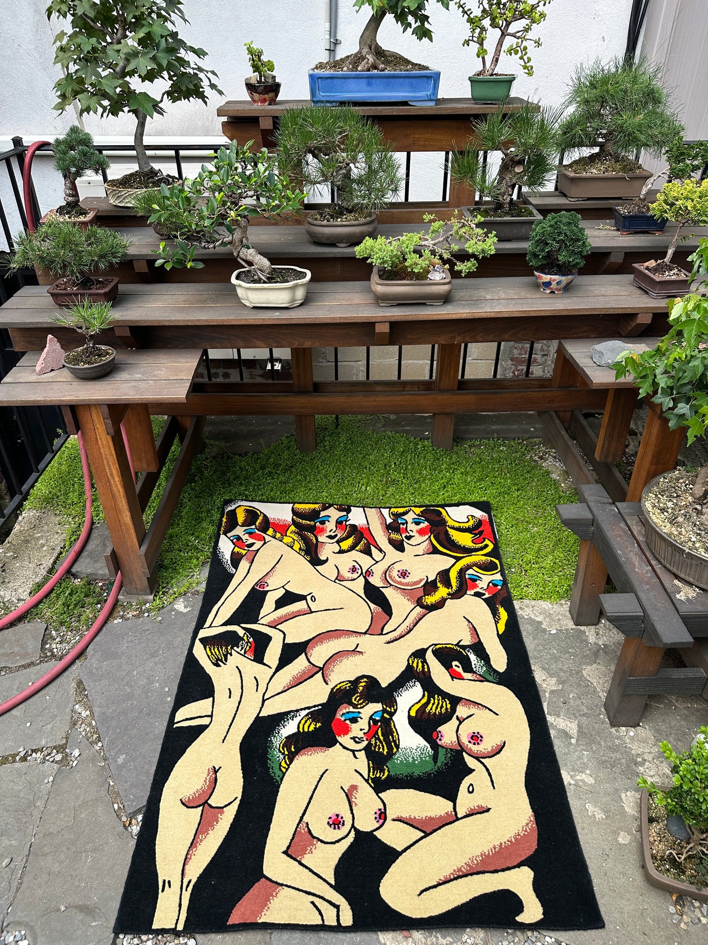 Bert Krak Stoney Rug - 3' x 4'2'