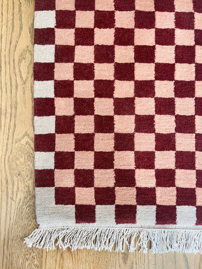 Tibetan Checkerboard Rug