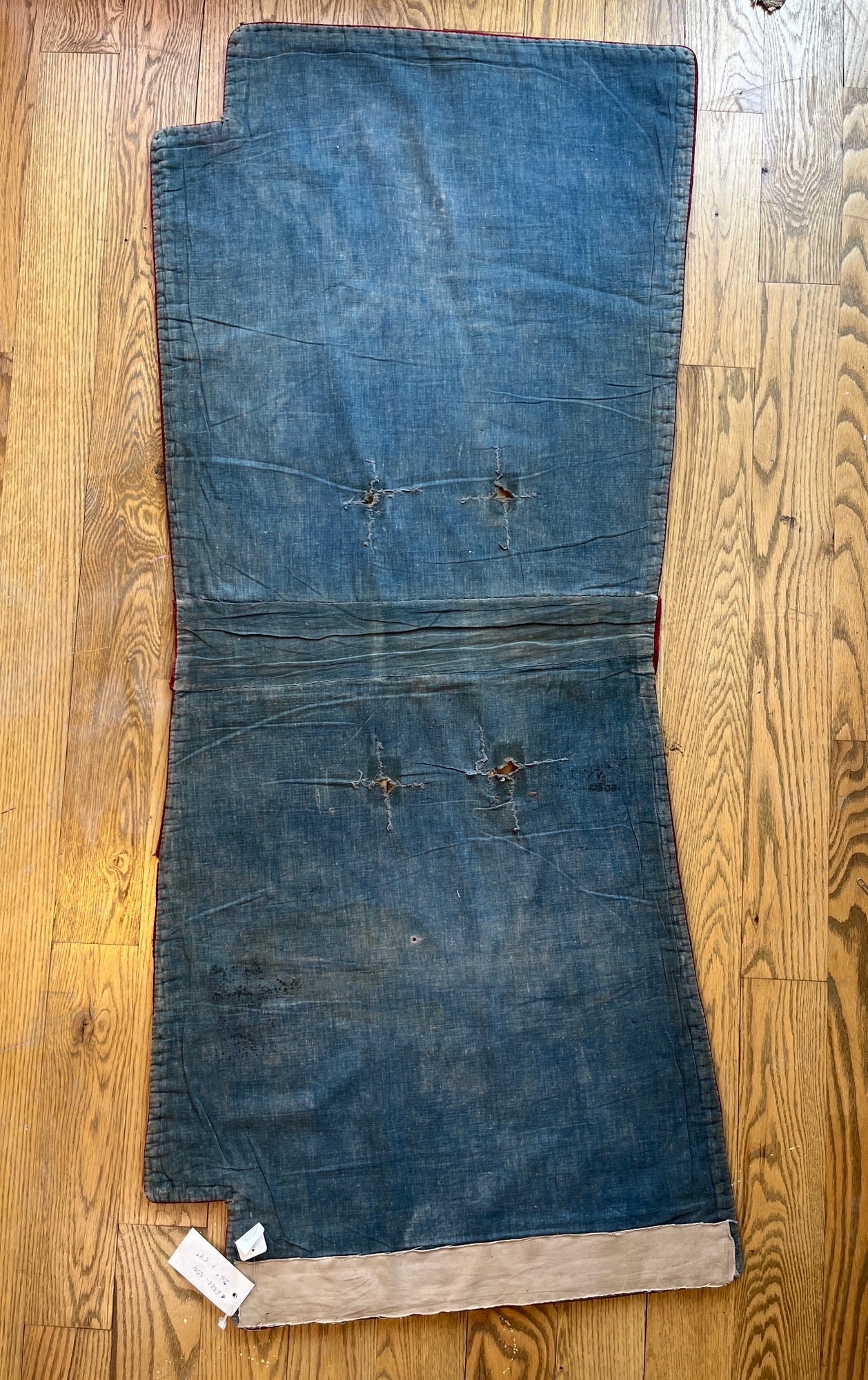 Antique Tibetan Saddle Rug