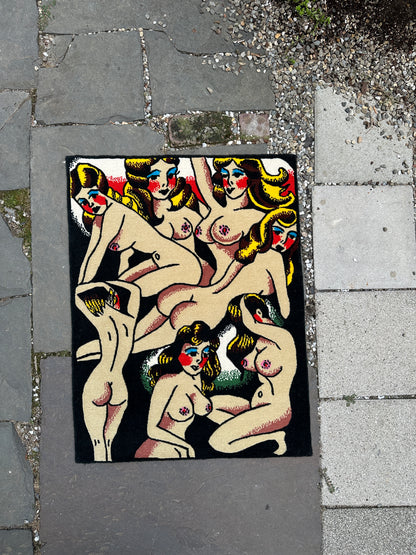 Bert Krak Stoney Rug - 2' x 2'9''
