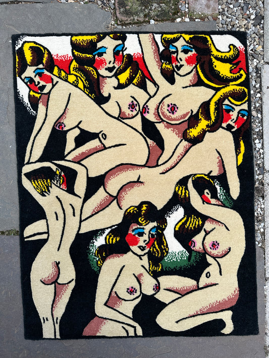 Bert Krak Stoney Rug - 2' x 2'9''