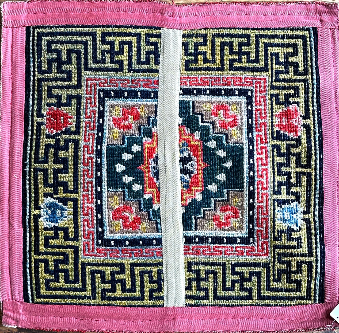 Three Antique Tibetan Mats