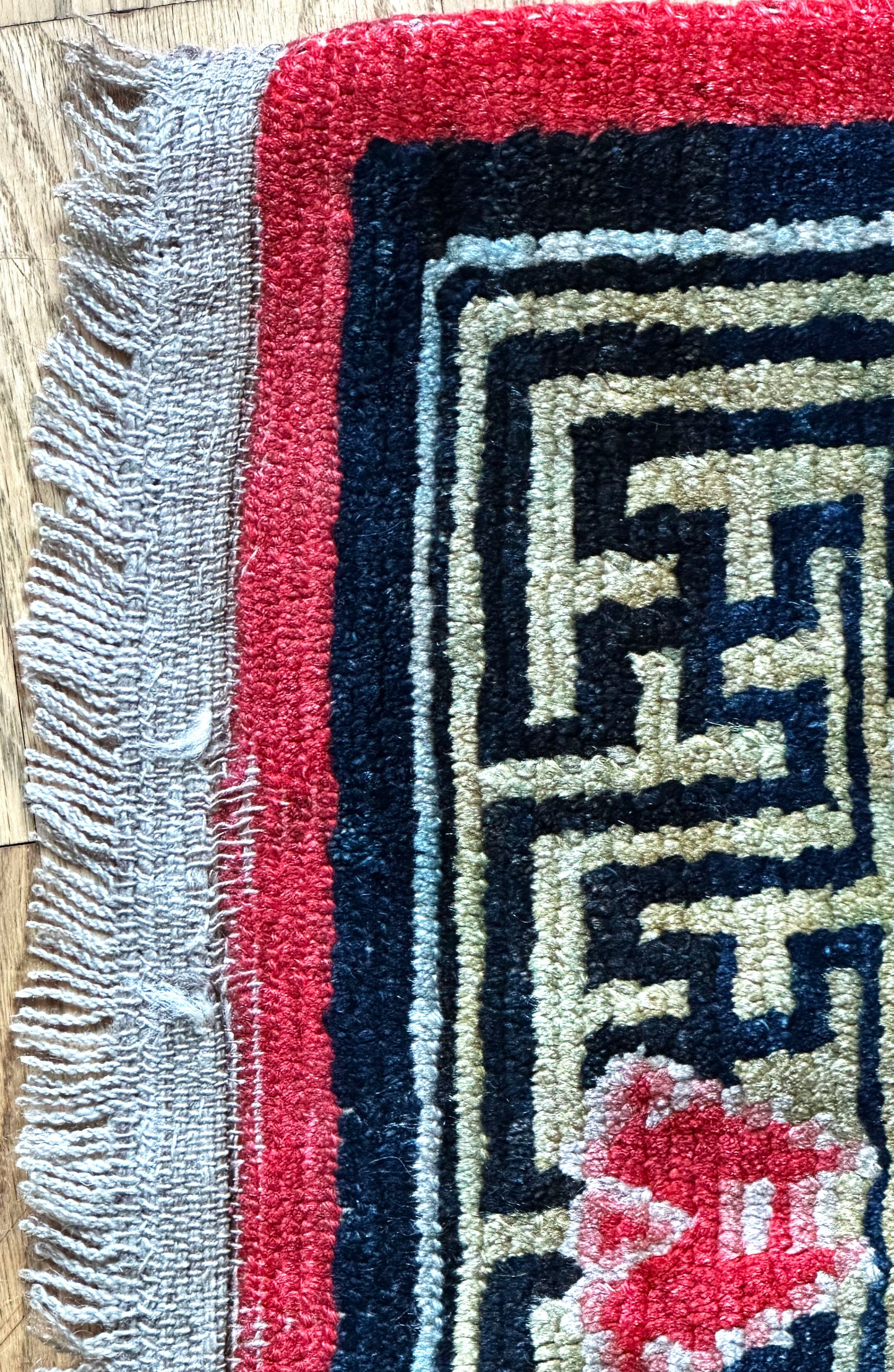 Three Antique Tibetan Mats
