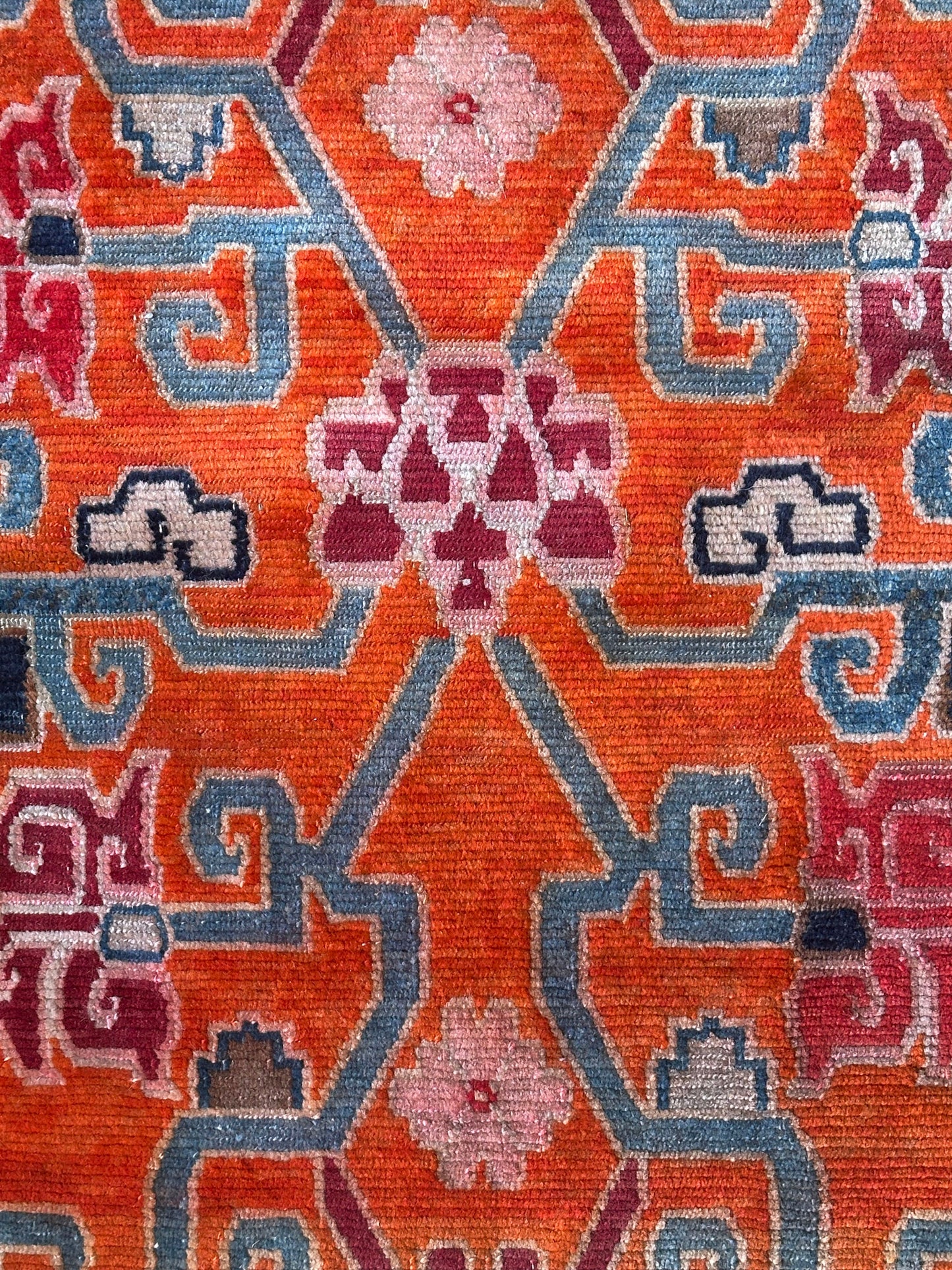 Three Antique Tibetan Mats
